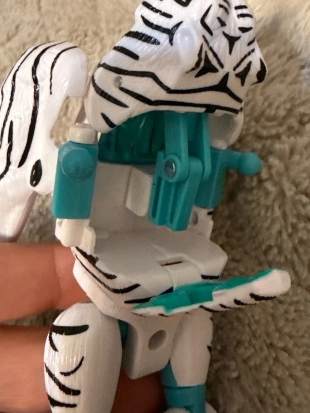 90’s Vintage Transformers Beast Wars Tigatron Action Figure - Incomplete As-Is